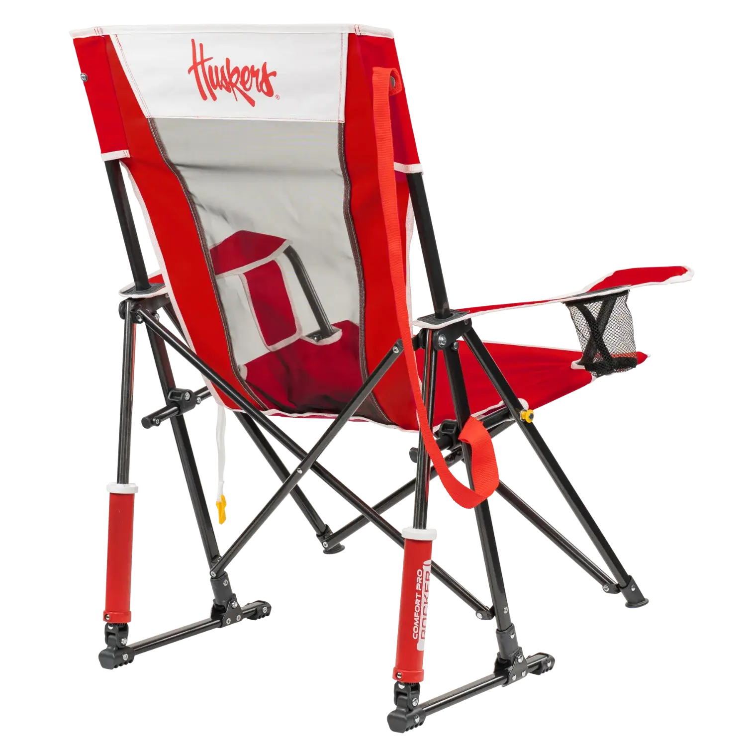 College Comfort Pro Rocker™ - Nebraska Cornhuskers - Trackside Style
