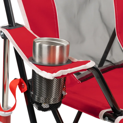 College Comfort Pro Rocker™ - Nebraska Cornhuskers - Trackside Style