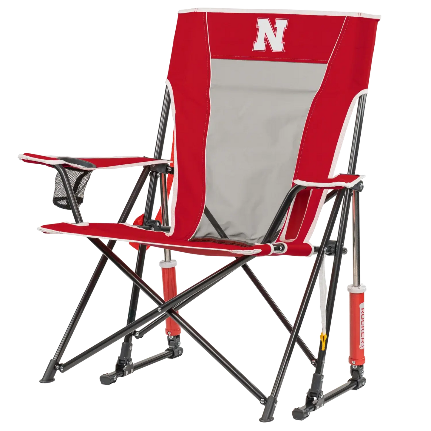 College Comfort Pro Rocker™ - Nebraska Cornhuskers - Trackside Style