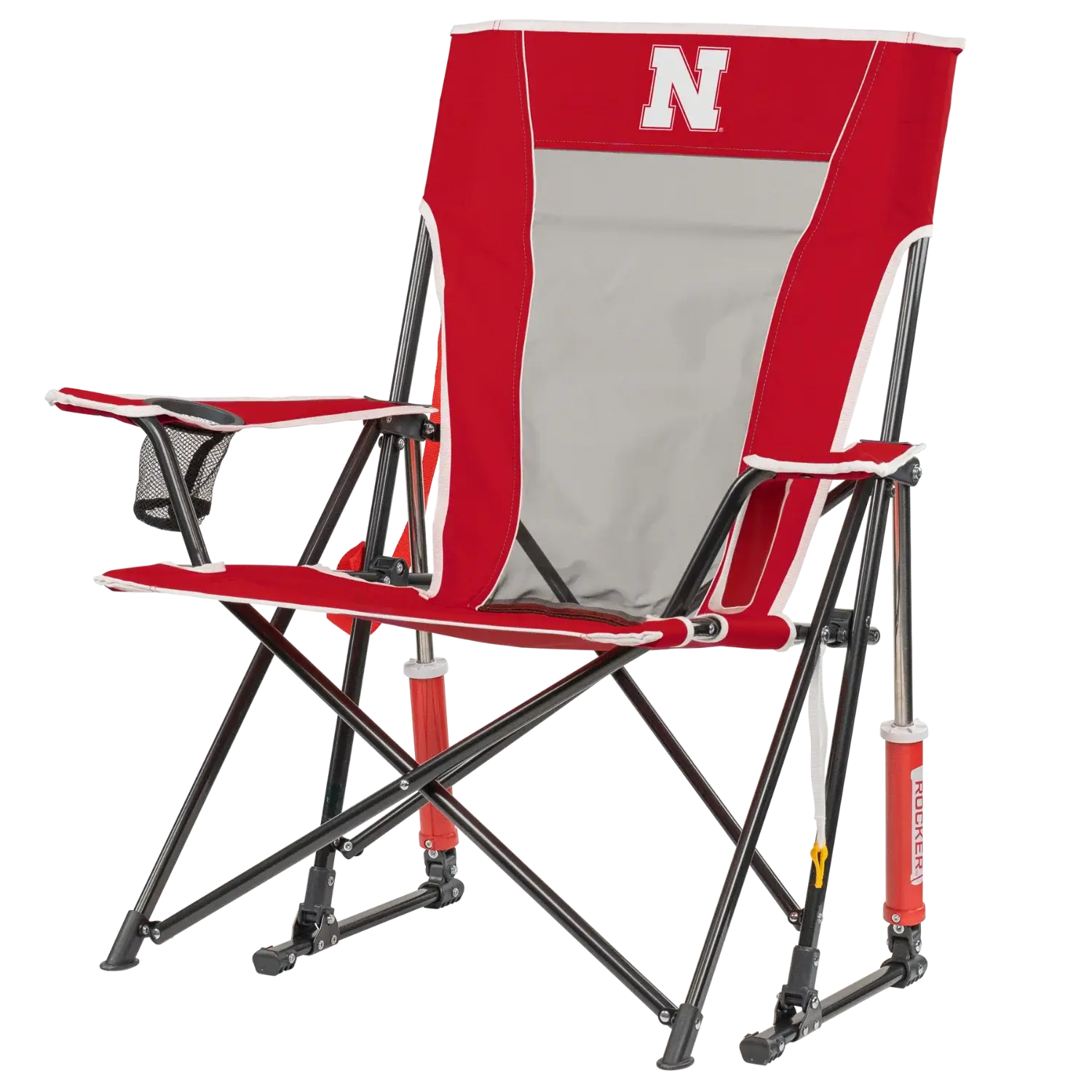 College Comfort Pro Rocker™ - Nebraska Cornhuskers - Trackside Style