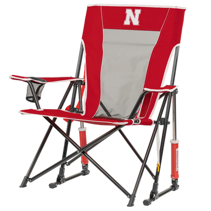 College Comfort Pro Rocker™ - Nebraska Cornhuskers - Trackside Style