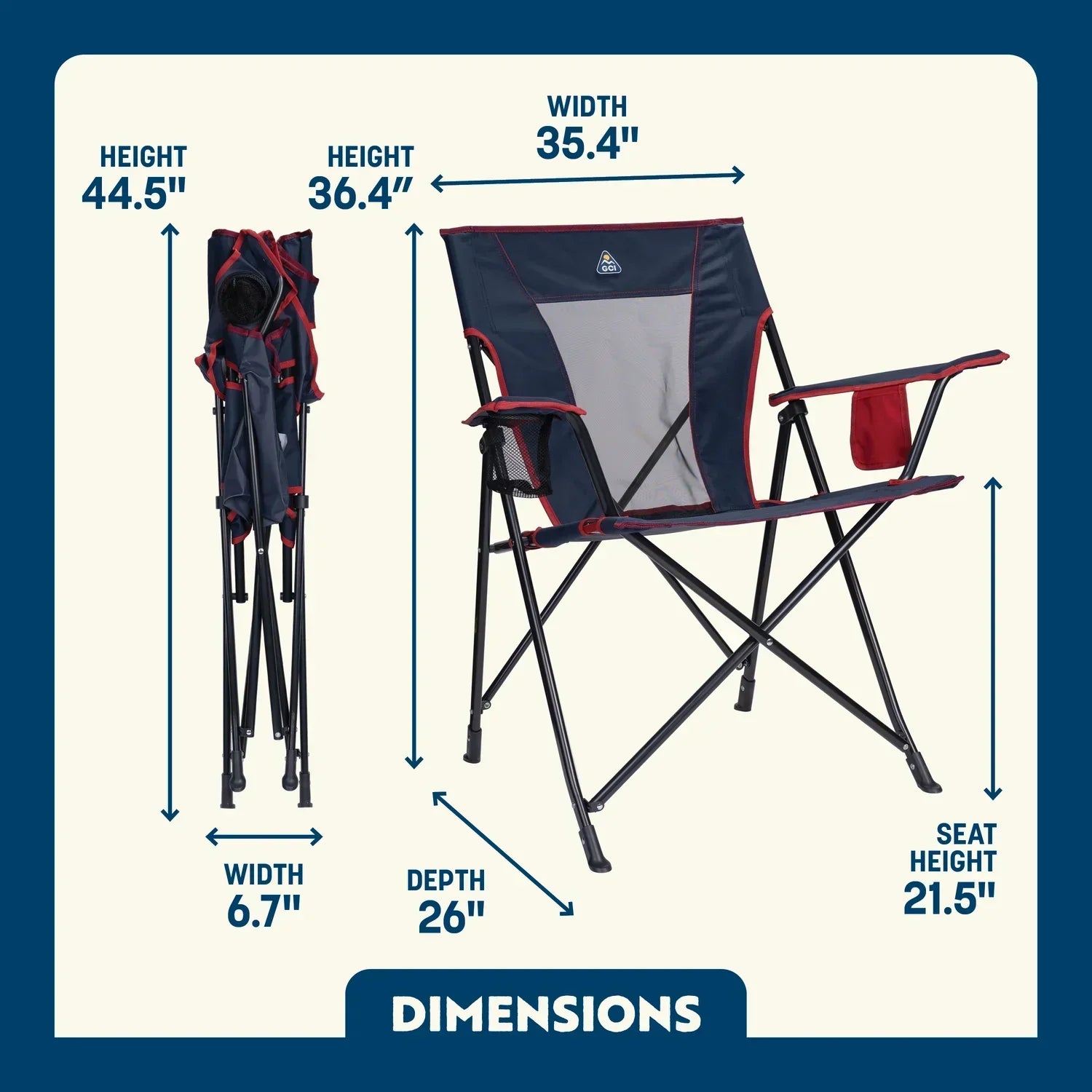 Comfort Quad Chair™ - Lounge Comfort