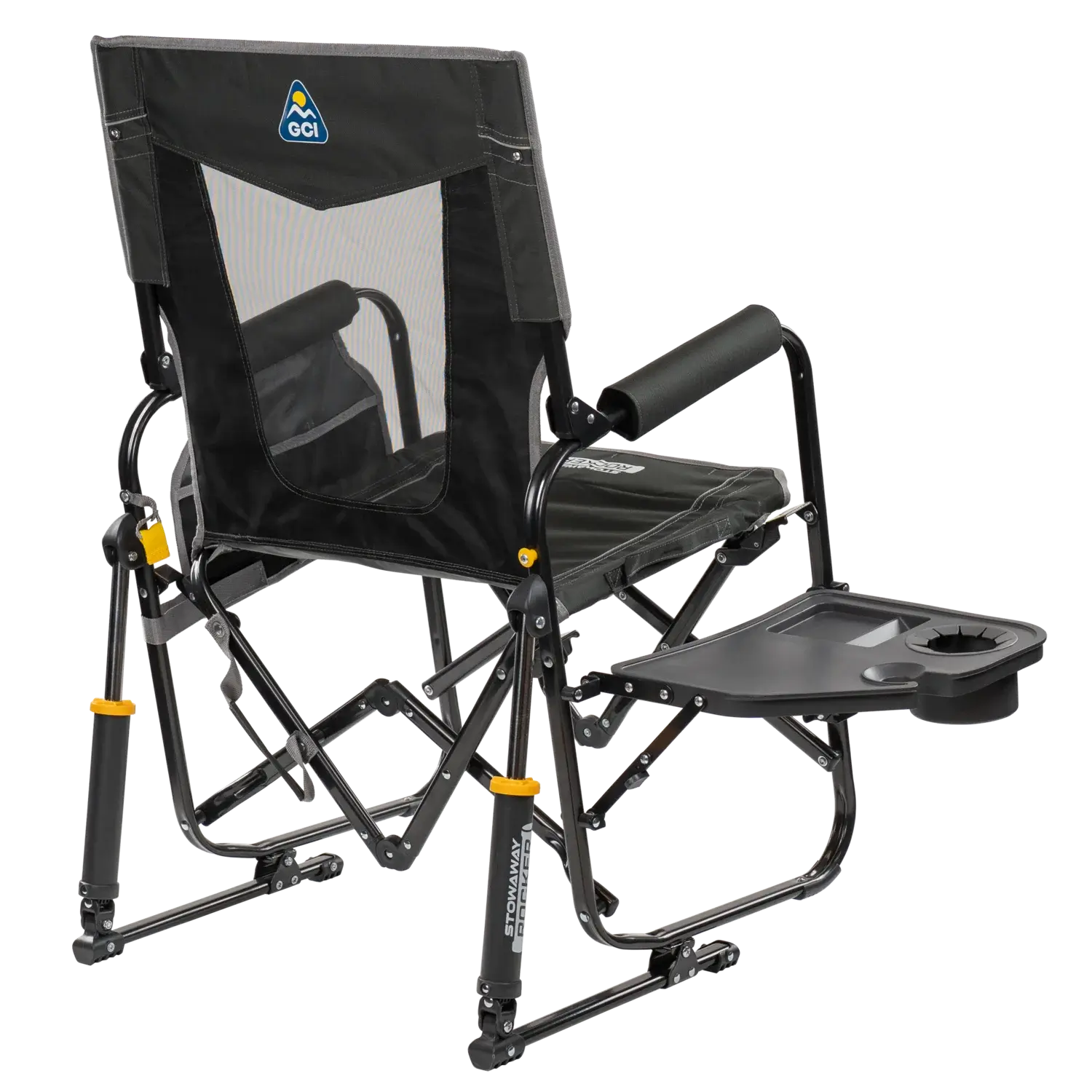 Stowaway Rocker™ with Side Table - Easy Setup
