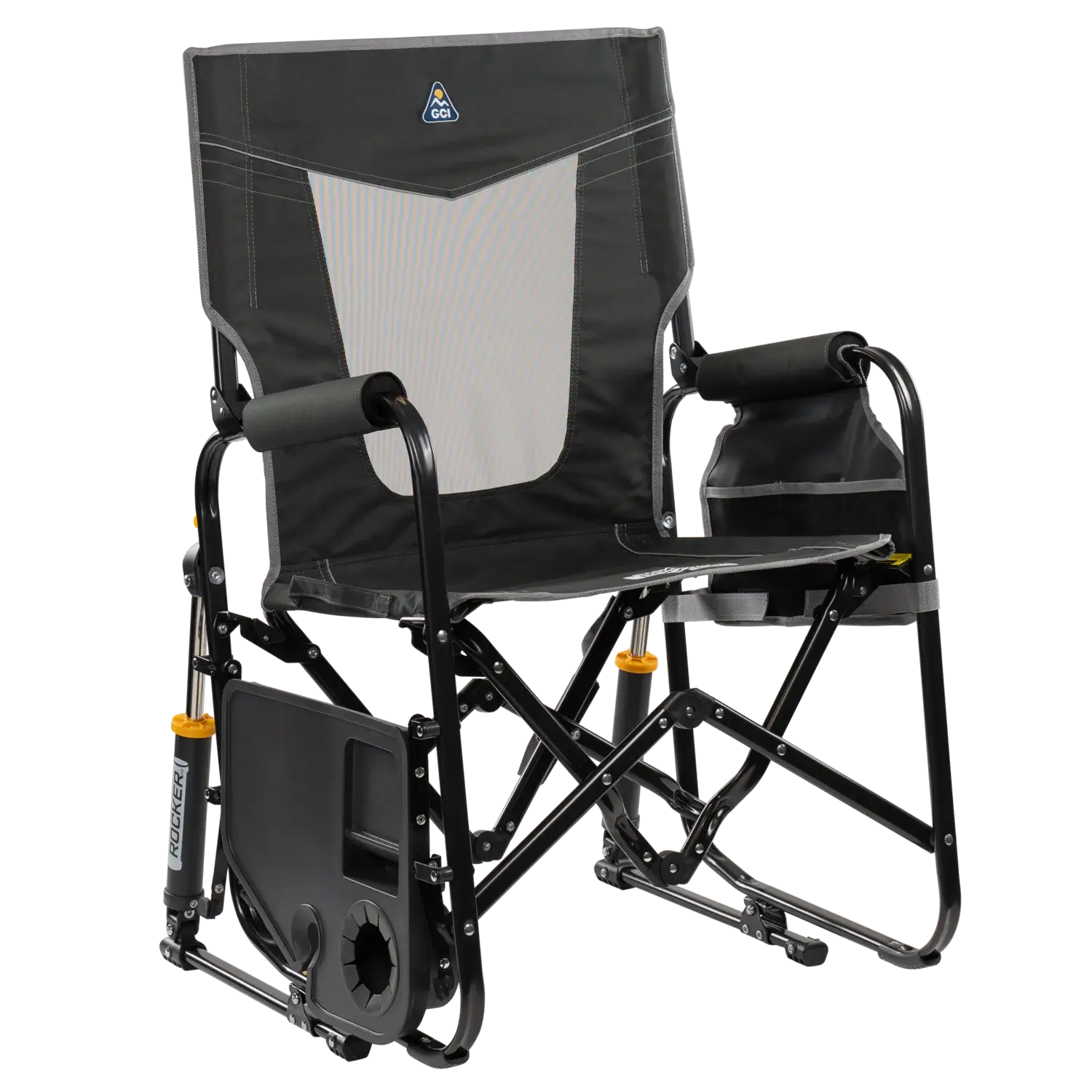 Stowaway Rocker™ with Side Table - Easy Setup