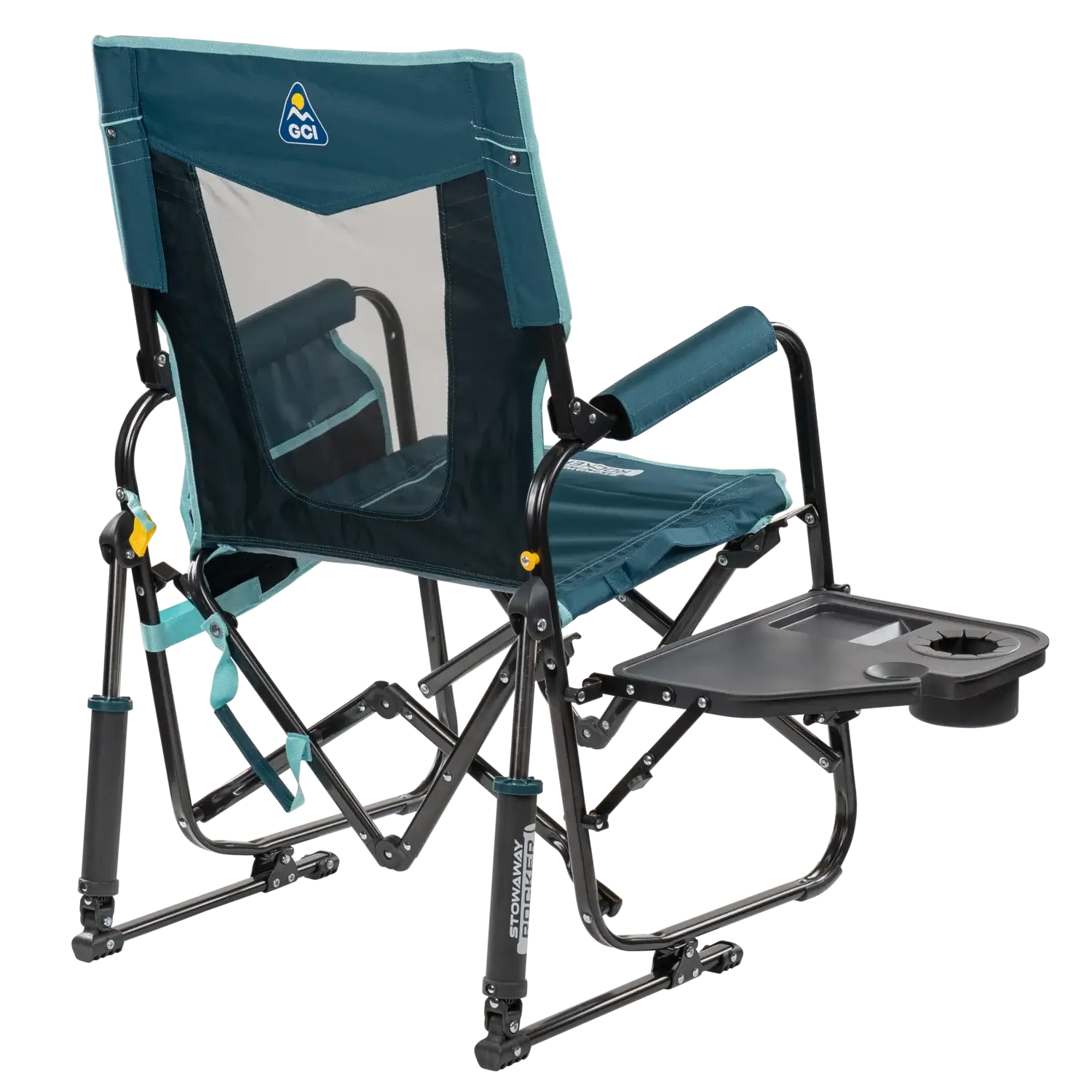 Stowaway Rocker™ with Side Table - Easy Setup