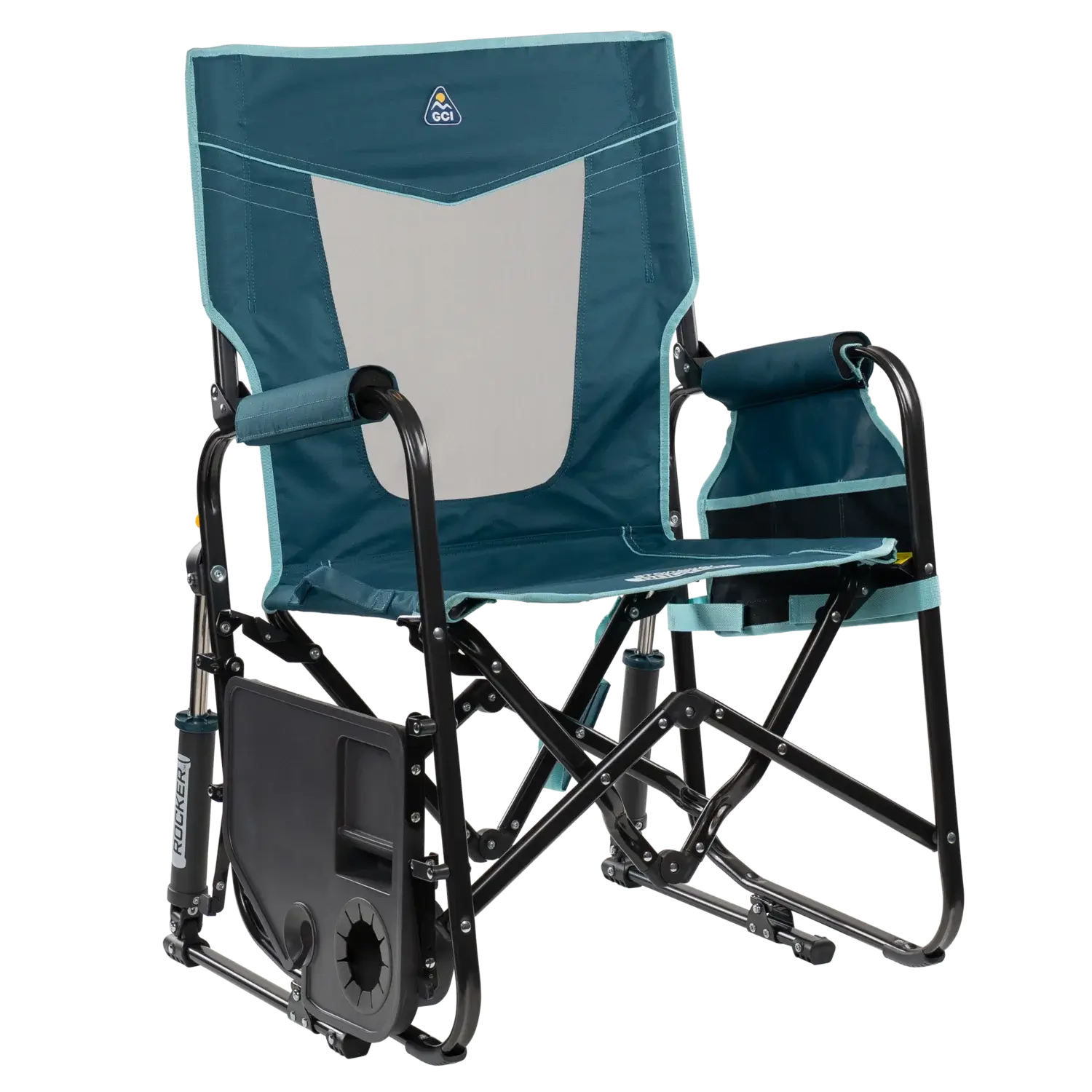 Stowaway Rocker™ with Side Table - Easy Setup